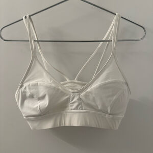 Lululemon Anew Mesh Sports Bra | White | 6